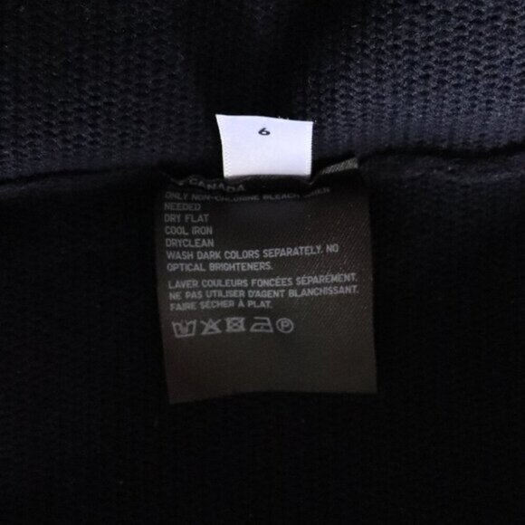 Uniqlo Men's Sz Lrg Blue V-Neck Ribbed Stretch Long Sleeve Pullover Sweater - Picture 11 of 11